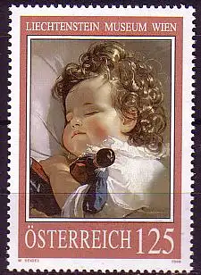 Österreich Mi.Nr. 2720 Gemälde Schlafende Prinzessin von F.v.Amerling (125)