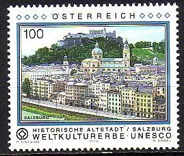 Österreich Mi.Nr. 2850 UNESCO Welterbe, Altstadt Salzburg (100)