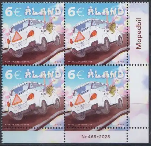 Aland Mi.Nr.(noch nicht im Michel) Mopedauto