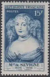 Frankreich MiNr. 892 Marie de Sévigné. Schriftstellerin (15)