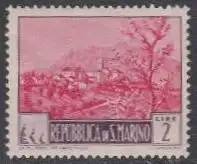 San Marino Mi.Nr. 410 Freim. Ortsansicht (2)