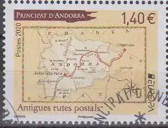 Andorra franz MiNr. 864 Europa 2020 Alte Postwege