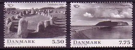 Dänemark Mi.Nr. 1495-96 Norden 2008, Nordische Myhen (2 Werte)