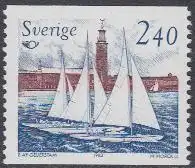 Schweden Mi.Nr. 1231 NORDEN, Tourismus, Segelboote in Riddar-Bucht (2,40)
