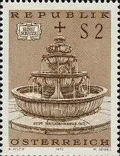 Österreich Mi.Nr. 1383 Kunstschätze, Bleibrunnen Stift Heiligenkreuz (2)