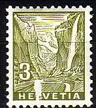 Schweiz Mi.Nr. 270 Freim. Lauterbrunnental mit Staubbachfall (3)