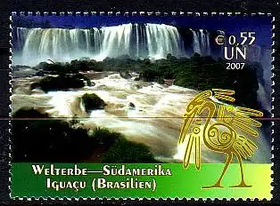 UNO Wien Mi.Nr. 504 Naturerbe, Nationalpark Iguacu Brasilien (0,55)