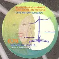 Belgien Mi.Nr. 3752 Wissenschaften, Chris Van den Wyngaert, Strafrecht (0,70)