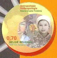 Belgien Mi.Nr. 3755 Wissenschaften, Foblets, Anthropologie (0,70)
