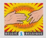Belgien Mi.Nr. 4149Dr Europ.Jahr der Freiwilligentätigkeit (1)