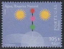 Portugal-Madeira Mi.Nr. 212 Europa 01, Lebensspender Wasser (105/0,52)