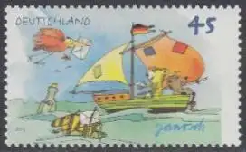 D,Bund Mi.Nr. 2992 Janosch-Zeichnung, Segelboot (45)