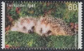 D,Bund Mi.Nr. 3048 Tierbabies, Igel (60)
