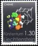 Liechtenstein Mi.Nr. 1359 Wissenschaft, Chemie, Protein Modell (1,30)