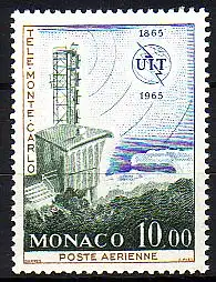 Monaco Mi.Nr. 809 ITU, Fernsehsender Télé Monte Carlo (10,00)