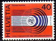 Schweiz ITU Mi.Nr. 11 Tätigkeitesbereiche der UIT/ITU, Schallwellen (40)