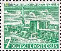 Berlin Mi.Nr. 121 Berl. Bauten Ausstellungshallen am Funkturm (7)