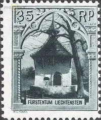 Liechtenstein Mi.Nr. 100C Freim. Rofenbergkapelle, gez. 11 1/2:10 1/2 (35)
