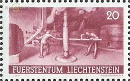 Liechtenstein Mi.Nr. 193 Förd. landw. Erzeugnisse, Weinpresse (20)