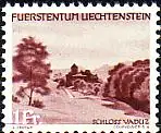 Liechtenstein Mi.Nr. 235 Freim. Gemeinden und Landschaften, Burg Vaduz (1 Fr)
