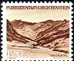Liechtenstein Mi.Nr. 236 Freim. Gemeinden und Landschaften, Valünatal (120)