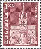 Schweiz Mi.Nr. 885 Freim. Stiftskirche Payerne (1,20)