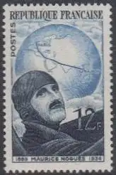 Frankreich MiNr. 925 Maurice Noguès, Flieger (12)