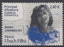 Andorra span Mi.Nr. noch nicht im Michel) Mercé Ubach Fibà