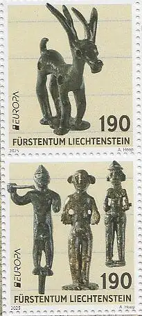 Liechtenstein MiNr. (noch nicht im Michel) Europa 2025 Archäologie (Zdr.)