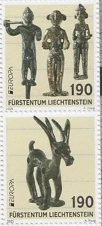 Liechtenstein MiNr. (noch nicht im Michel) Europa 2025 Archäologie (Zdr.)