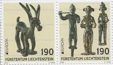 Liechtenstein MiNr. (noch nicht im Michel) Europa 2025 Archäologie (Zdr.)