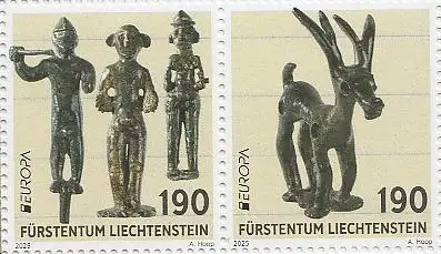 Liechtenstein MiNr. (noch nicht im Michel) Europa 2025 Archäologie (Zdr.)