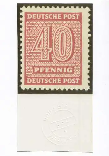 D, SBZ, Mi.Nr. 136 Xwc, postfrisch, geprüft