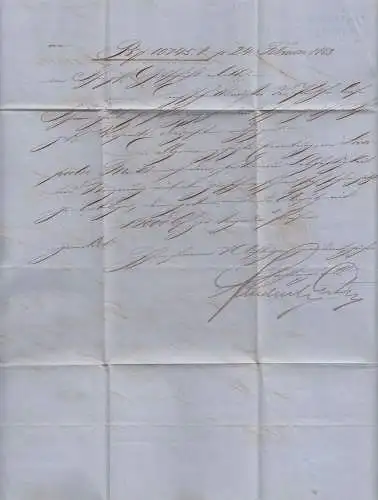 Hamburg, Brief in das Vogtland