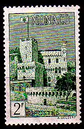 Monaco Mi.Nr. 235 Freim. Uhrturm des Schlosses (2)
