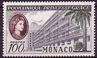 Monaco Mi.Nr. 605 Poliklinik, Fürstin Gracia Patricia (100)