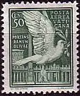 Vatikan Mi.Nr. 60 Flugpostmarken, Friedenstaube (50c)