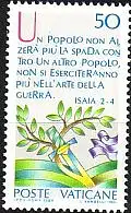 Vatikan Mi.Nr. 889 Int. Jahr des Friedens Schwert + Ölbaumzweig (50)