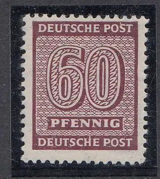 D, SBZ, Mi.Nr. 137 Ywb, postfrisch, geprüft