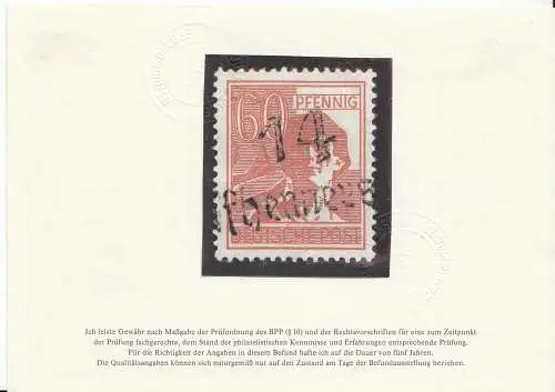 D, SBZ, Mi.Nr. 179 II, ungebraucht, geprüft