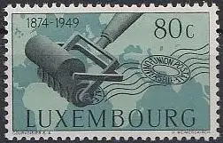Luxemburg Mi.Nr. 460, 75 Jahre Weltpostverein (UPU) (80 c)
