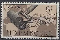 Luxemburg Mi.Nr. 463, 75 Jahre Weltpostverein (UPU) (8 Fr)