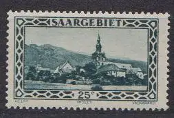 D, Saar Mi.Nr. 111 Landschaftsbilder, Abtei Tholey (25 c)