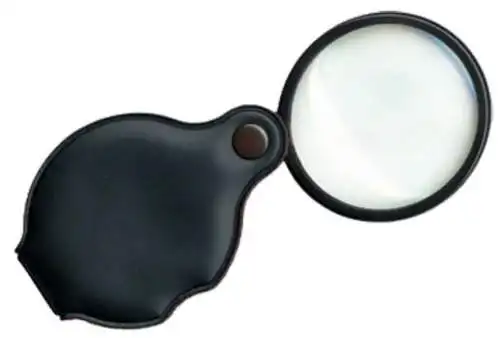 SAFE 9847 Einschlaglupe 3.5-fache Vergrößerung - die klassische Taschenlupe