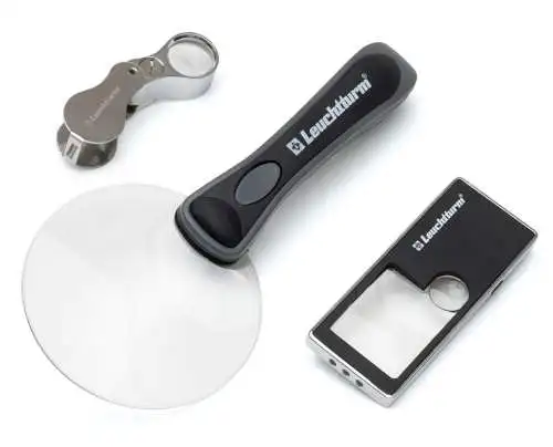 Leuchtturm LED Lupenset mit 3 Lupen
