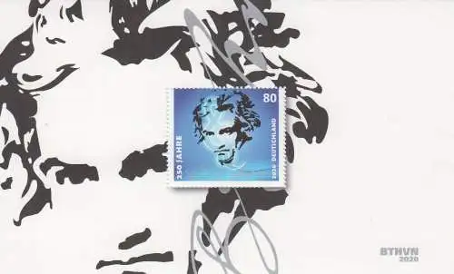 D,Bund Mi.Nr. Block 85, 250. Geburtstag Ludwig van Beethoven