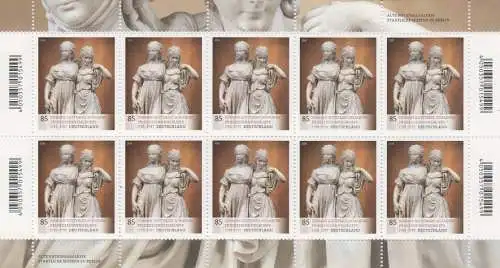 D,Bund MiNr. 3416 Schätze a.d.Museen,Prinzessinnengruppe v.Schadow (Klbg.)