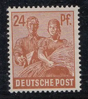 D,All.Bes.,Gem, Mi.Nr. 951d, Kontrollratsausgabe (24 Pf), Farbe geprüft