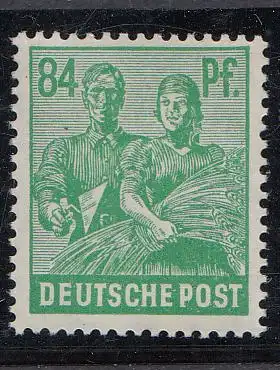 D,All.Bes.,Gem, Mi.Nr. 958c, Kontrollratsausgabe (84 Pf), Farbe geprüft