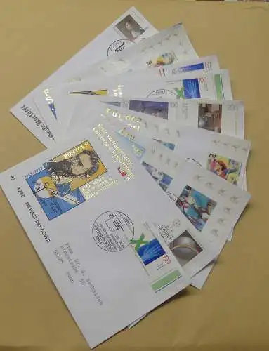 Bund, ca. 140 FDC aus den Jahren 1995 und 1996, meist in sehr guter Qualität